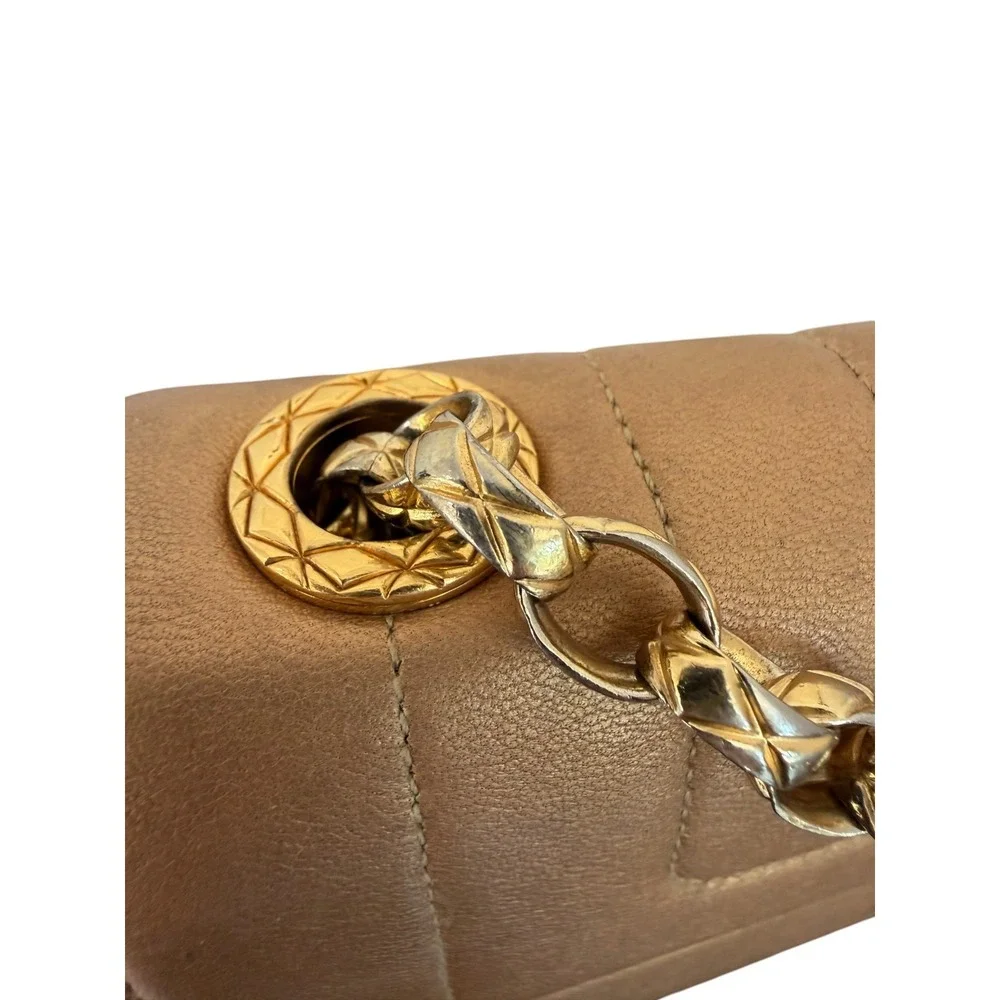 CHANEL Bronze Metallic Bijoux Mini Flap Crossbody Bag